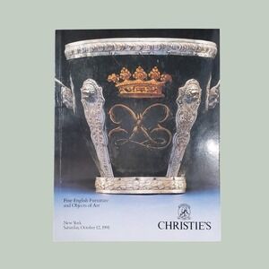 Christie's 1991 Fine English Furniture and Objects of Art‎ Auction Catalog NY
